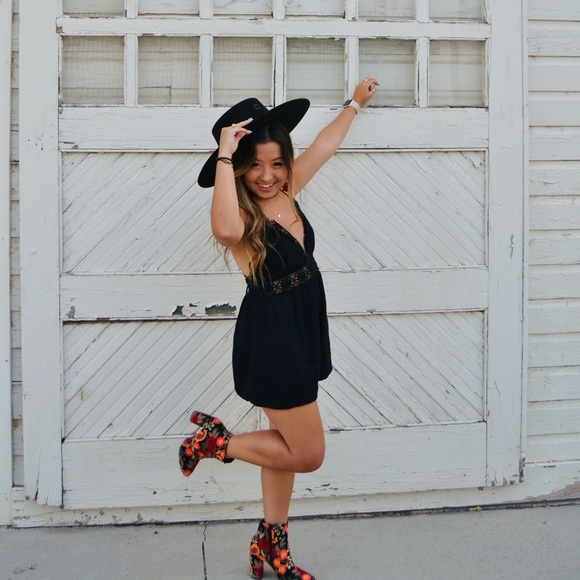 Floral Paisley Booties - Picture 3 of 6